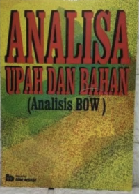 Image of Analisa Upah dan Bahan