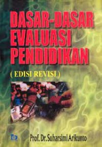 Image of Dasar Evaluasi Pendidikan